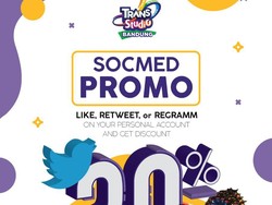 Mau Ngabuburit di Trans Studio Bandung, Lagi Banyak Promo Nih!