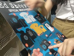 Totebag Resmi Konser Ed Sheeran Laris Manis Terjual