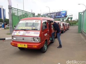 Angkutan Kota Berbasis Aplikasi Online Resmi Mengaspal di Bekasi