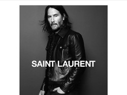 Perdana Jadi Model Fashion, Keanu Reeves Tebar Pesona di Iklan YSL