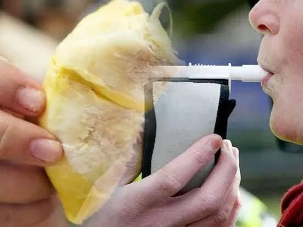 Terlalu Banyak Makan Durian, Pria Asal China Ini Tidak Lolos Tes Mabuk Terlalu Banyak Makan Durian, Pria Asal China Ini Tidak Lolos Tes Mabuk
