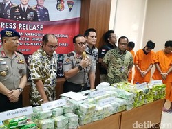 Polisi dan Bea-Cukai Sita 137 Kg Sabu Asal Malaysia