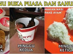 Puasa Sebentar Lagi, Meme Makanan Ramadan Banyak Beredar di Medsos Puasa Sebentar Lagi, Meme Makanan Ramadan Banyak Beredar di Medsos