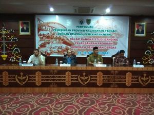 Pemerintah Nepal Studi Banding Ke Kalimantan Tengah