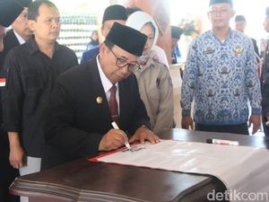 Bupati Blitar Sebut Pemilu Damai Hasil Kolaborasi Semua Elemen