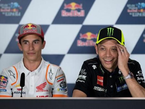 Akur, Rossi dan Marquez Duduk Bareng Jelang MotoGP Spanyol