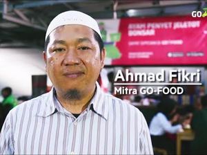 Go-Food Bantu Penjual Ayam Geprek Naik Kelas