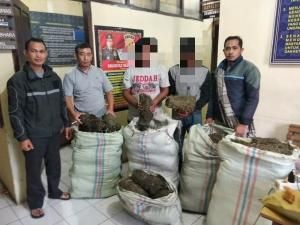 Warga Aceh Tangkap 2 Pria Pemilik 100 Kg Ganja