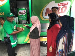 Lanjutan Kisah Ngidam Milo, Ibu Hamil Ini Dikirimi 1 Van Milo!