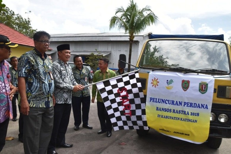 Peluncuran Bansos Rastra Untuk Keluarga Penerima Manfaat (KPM) Kalteng Peluncuran Bansos Rastra Untuk Keluarga Penerima Manfaat (KPM) Kalteng