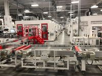 Didominasi Robot, Begini Rupa Pabrik Gigafactory Tesla