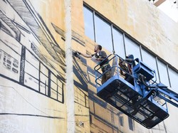 Jadi Daya Tarik Publik, Mural di Duta Merlin Harmoni Tak Akan Dihapus