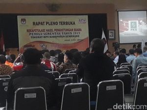 Hasil Rekap KPU Kab Semarang, Jokowi Unggul Kantongi 81% Suara