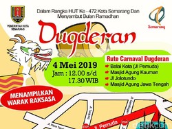 Ada Dugderan, Jalan Pemuda Semarang Ditutup Siang Nanti