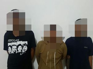 3 Pengedar Tembakau Gorilla Online di Makassar Ditangkap