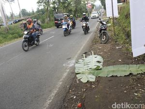 Seorang Pengendara Motor Tewas di Jalur Wisata Lembang