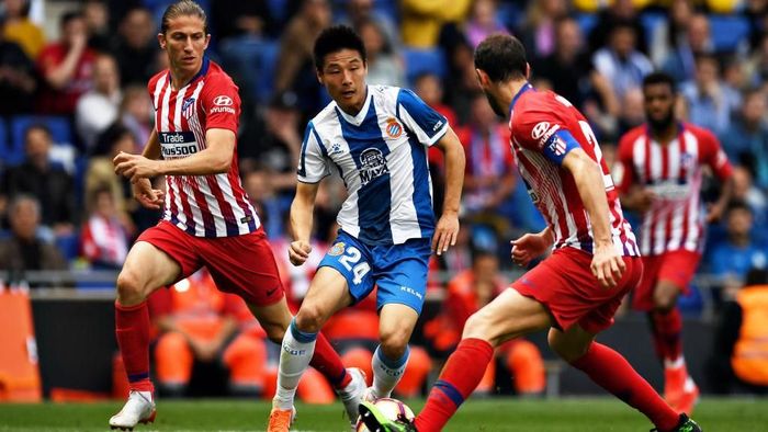 Atletico Madrid kalah 0-3 di markas Espanyol dalam lanjutan LaLiga (Foto: Alex Caparros/Getty Images)