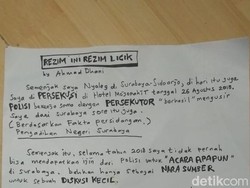 Dhani Kembali Curhat Lewat Surat, Tak Bisa Kampanye Hingga WA Diblokir