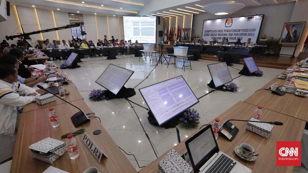 Rekap Suara Luar Negeri 74 Persen, Jokowi-Ma'ruf Unggul