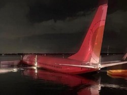 Boeing 737 Tercebur ke Sungai AS, Saat Kejadian Sedang Hujan Badai