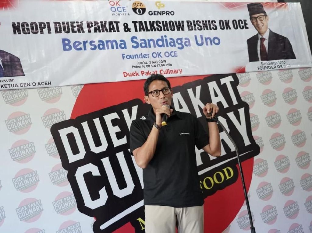 Sandiaga: Budaya Aceh Redam Gempuran Kopi Jaringan Internasional Sandiaga: Budaya Aceh Redam Gempuran Kopi Jaringan Internasional