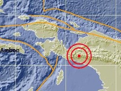 Gempa M 4,1 Guncang Deiyai Papua, Berpusat di Darat