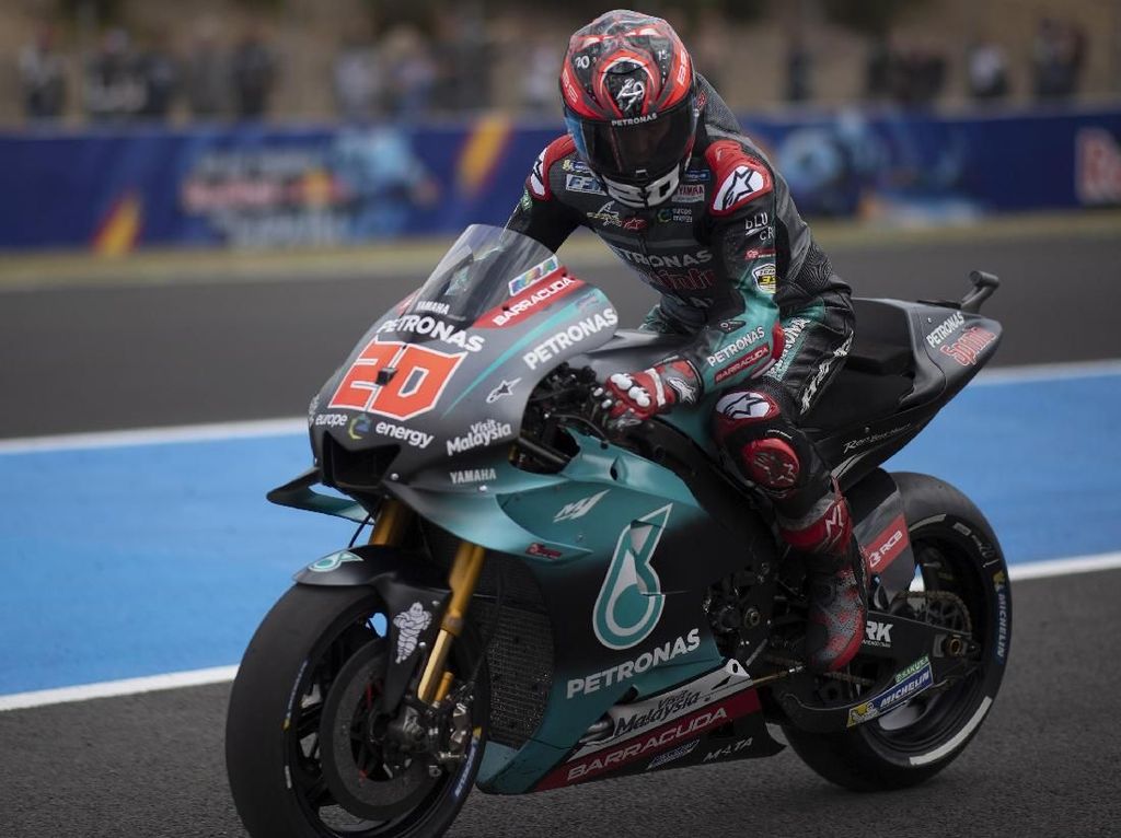 Quartararo Nikmati Balapan Kandangnya Quartararo Nikmati Balapan Kandangnya