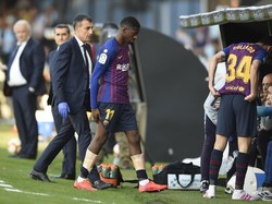 Dembele Cedera, Valverde Harus Ubah Rencana Lawan Liverpool