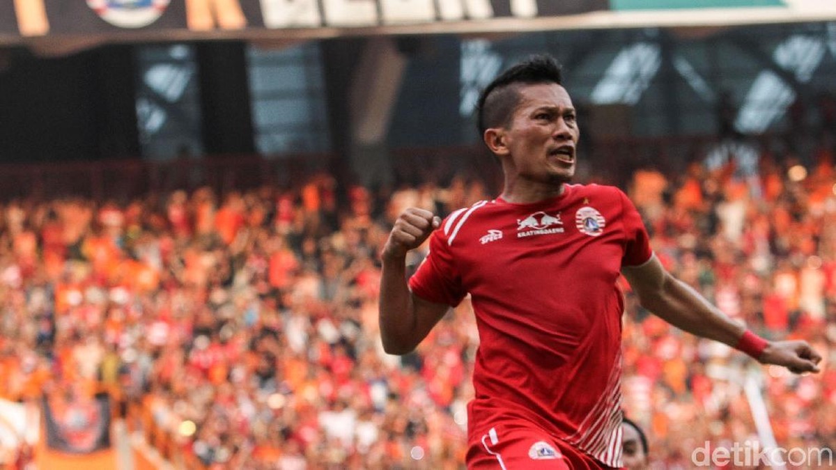 Bek Persija Jakarta, Ismed Sofyan. (Foto: Rifkianto Nugroho/detikSport)