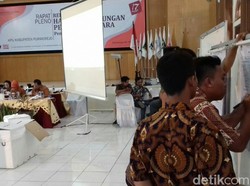 Rekapitulasi KPU Purworejo Rampung, Jokowi Ungguli Prabowo