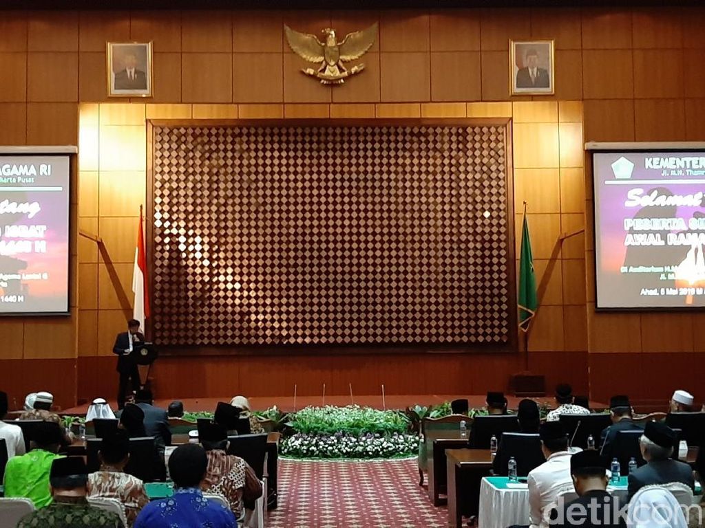 Dipimpin Menag, Sidang Isbat 1 Ramadhan 1440 H Dimulai Dipimpin Menag, Sidang Isbat 1 Ramadhan 1440 H Dimulai