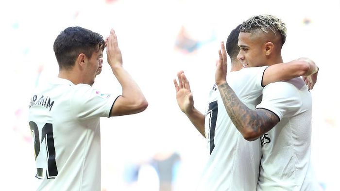 Hasil Liga Spanyol Mariano Dua Gol Madrid Bungkam Villarreal