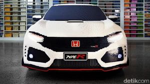 Mobil Honda dari Mainan Lego