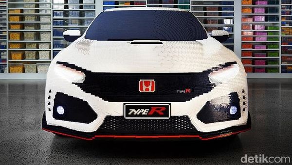 Mobil Honda dari Mainan Lego