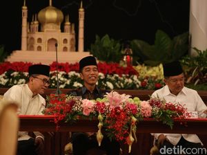 Buka Puasa Bareng Fahri-Zulhas, Jokowi Tegaskan Serius Pindahkan Ibu Kota