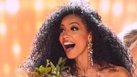 Foto: Juara Miss USA 2019, Pengacara Napi yang Cantik dengan Rambut Afro