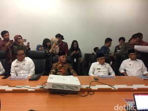 Para Gubernur Kumpul Bareng Kepala Bappenas Bahas Ibu Kota Baru