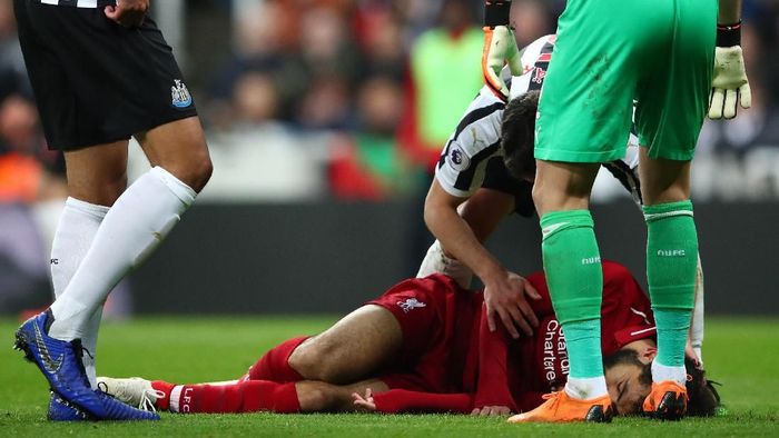 Mohamed Salah bakal absen memperkuat Liverpool. (Foto: Clive Brunskill/Getty Images)