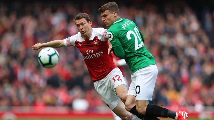 Arsenal ditahan imbang Brighton 1-1. (Foto: Catherine Ivill/Getty Images) Arsenal ditahan imbang Brighton 1-1. (Foto: Catherine Ivill/Getty Images)