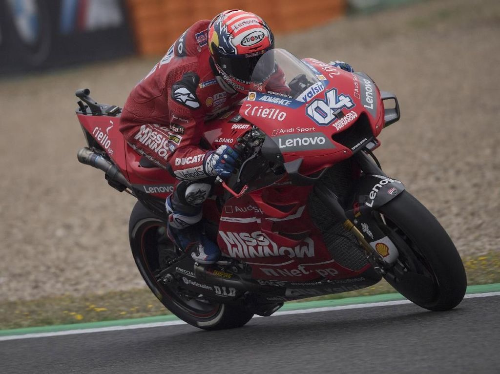 Kecewanya Dovizioso Gagal Naik Podium Kecewanya Dovizioso Gagal Naik Podium