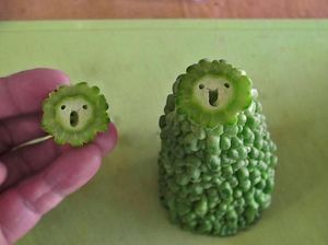 Gemas! Pare hingga Kentang Ini Punya Bentuk Wajah yang Imut dan Ekspresif