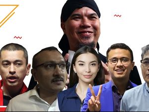 Deretan Caleg Penghias Layar Kaca yang Dikabarkan Gagal ke Senayan