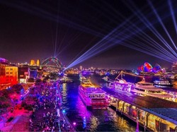 5 Lokasi untuk Menyaksikan Festival Cahaya Vivid Sydney 2019