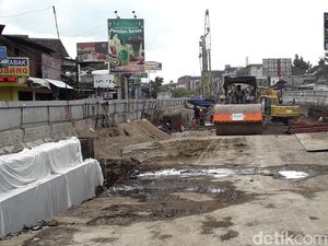 Proyek Underpass Kentungan Sleman Disetop H-10 Lebaran