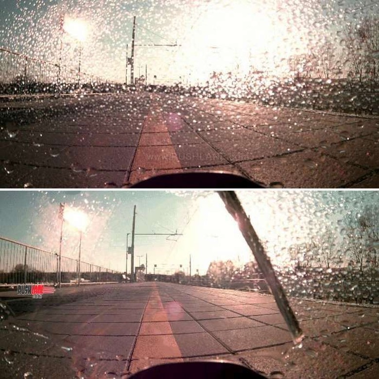 Canggih, Ada Wiper Khusus Kaca Helm