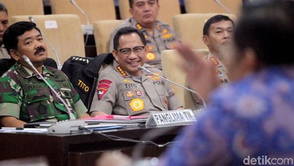 Kapolri Hingga Panglima TNI Hadiri Rapat Evaluasi Pemilu 2019