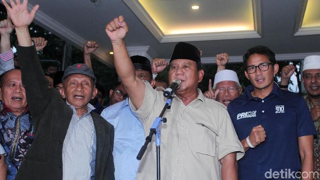 Berita Penjelasan soal Turunnya Klaim Kemenangan Prabowo Sabtu 25 Mei 2019 Berita Penjelasan soal Turunnya Klaim Kemenangan Prabowo Sabtu 25 Mei 2019