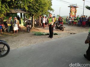 2 Motor Adu Muka di Ngawi, Dua Orang Tewas