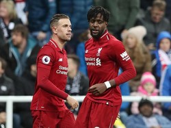 Divock Origi merupakan penyelamat Liverpool saat melawan Newcastle United. Dia menjadi pencetak gol kemenangan. (Foto: Scott Heppell/Reuters)
