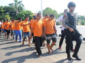 Polres Indramayu Ringkus 16 Maling Spesialis Rumah Kosong